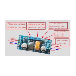 5A Caricabatterie al litio CV CC buck Abbassa il modulo Modulo di alimentazione Driver LED Nuovo