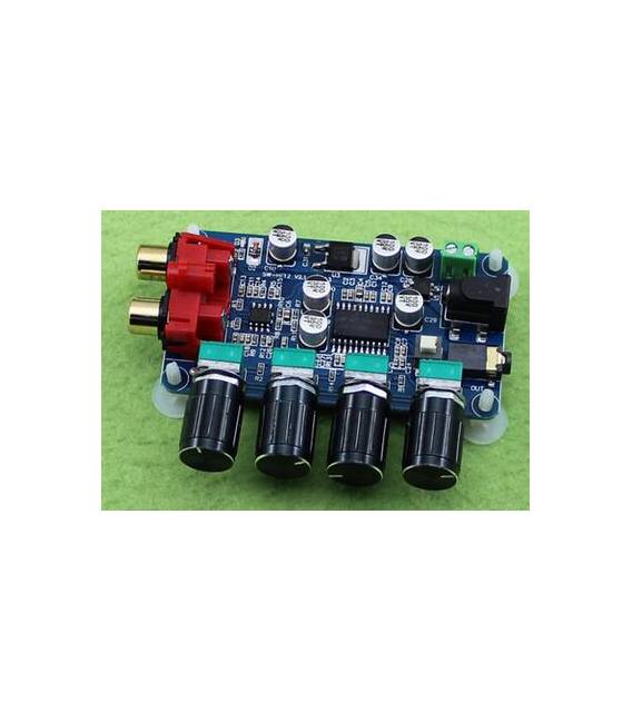 LM1036 + NE5532 Placca di tono con scheda tono di preamplificazione