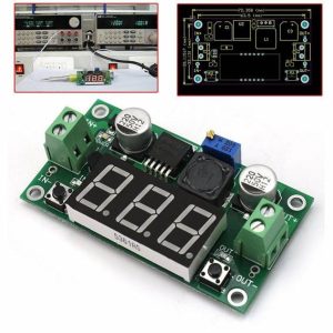 LM2596 Regolatore Tensione Step Down 2A con voltometro Modulo con Display LED