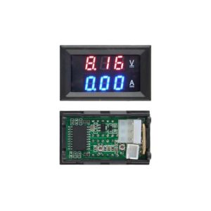 Voltmetro DC 100V 10A Voltmetro
Amperometro Amp + LED rosso Amp doppio voltmetro digitale