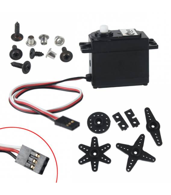DS04-NFC Servo motore a 360 gradi di rotazione continua