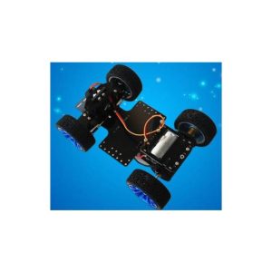 Kit telaio fai da te Smart Car con Motore 540 + Servo Mg996R Arduino
