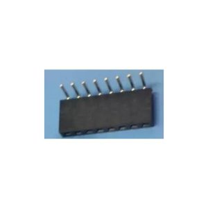 10 Pezzi 1*8P 2.54mm Bent Pin Header Femmina Connettore Plug
