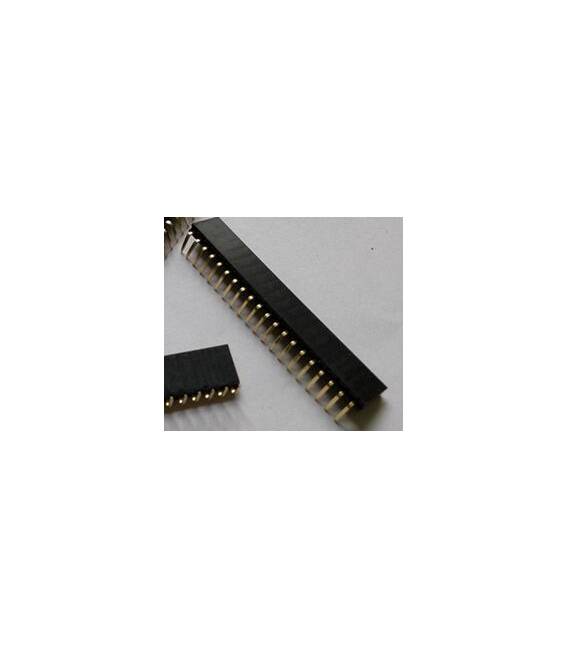 5 Pezzi 1*20P 2.54mm Bent Pin Header Femmina Connettore Plug
