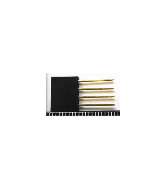 10 Pezzi 1*4 2.54mm Long Pin Header Femmina Connettore Plug
