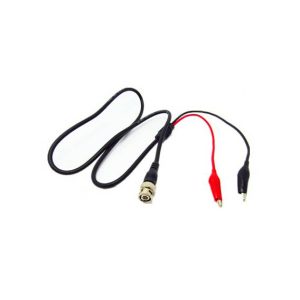 Cavo Test Sonda Leads 110cm da BNC Q9 a Doppio Coccodrillo Clip Dual Alligator per oscilloscopi
