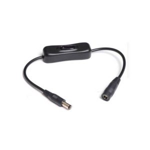 Cavo Alimentazione 5.5x2.1mm con switch