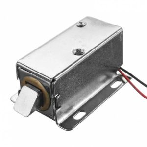 Serrature Elettriche LY-03 DC12V in acciaio Solenoide Serrature Elettriche per Armadietto e Cassetto