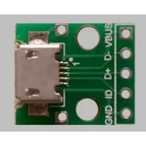 Adattatore Convertitore da Micro USB a DIP 5 Pins