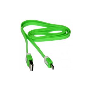 Cavo Micro USB Piatto Verde
