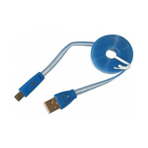 Cavo Micro USB Piatto Con luce Blu