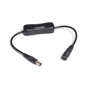 Cavo 30CM Alimentazione 5.5x2.1mm con switch