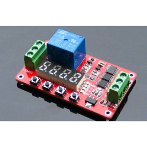 Modulo Temporizzatore Digitale 12V DC Con LCD e Relè Timer Regolabile