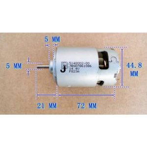 Motore 775 ad alta potenza da 12V -18 V