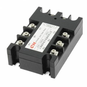 Relè Stato Solido SSR JGX-3380A 3.5-32VDC/480VAC 80A DC a AC 3 Fasi con luce indicatore