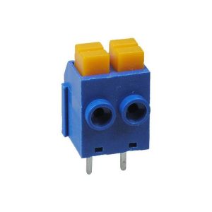 2 Pezzi Connettori terminali a molla XY118 5.0mm 2 Pins