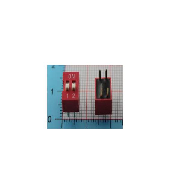 3 Pezzi DS-02 Code Pulsante 2set 4pins 2.54 Pitch