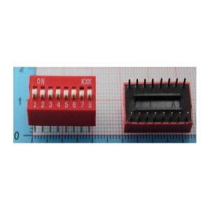 2 Pezzi DS-08 Code Pulsante 8set 16pins 2.54 Pitch
