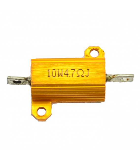 Resistenza Alloggio in alluminio 10W 4.7 OHM