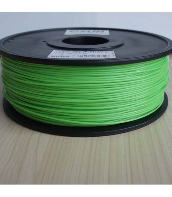 Filamento HIPS 1.75mm 1KG Verde Chiaro HIGH QUALITY GARANTITA SU MAKERBOT, MULTIMAKER, ULTIMAKER, REPRAP, PRUSA