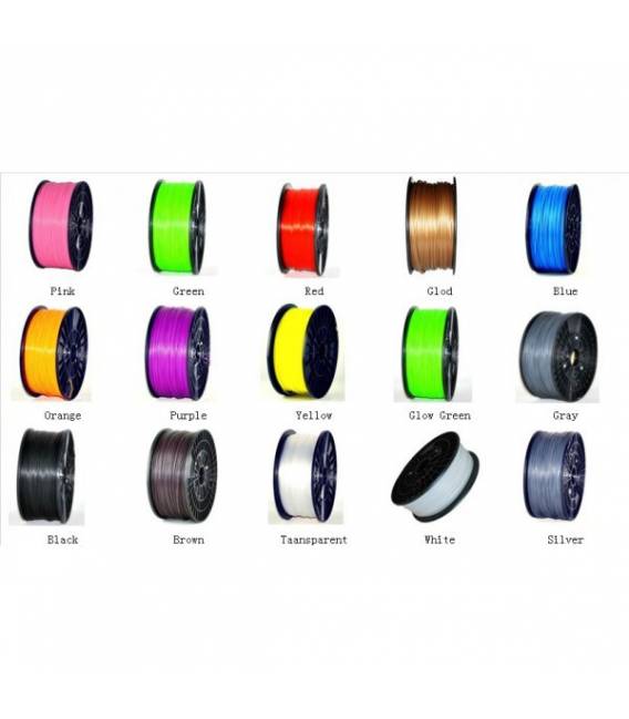 Kit PLA 1.75mm – 24 Bobine da 1KG – Colori Assortiti per Stampante 3D