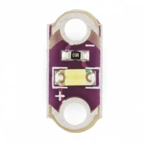 2 pezzi LilyPad LED, luce bianca, rossa, gialla, arancione, verde, blu