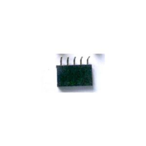 10 Pezzi 1*5P 2.54mm Bent Pin Header Femmina Connettore Plug