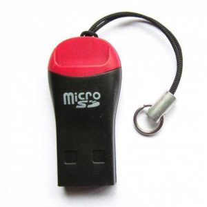 Lettore Scheda Micro SD USB Portachiavi