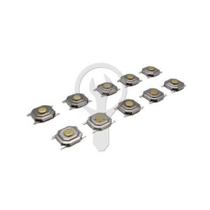 50 Pezzi SMD Interruttore Push bottone 5.2*5.2*1.5MM