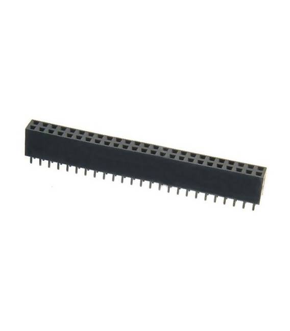 4 Pezzi 2*25P 2.54 Spaziatura Pitch Header Pin Femmina