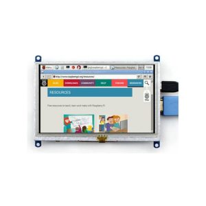 Modulo Display LCD Raspberry Pi 5 pollici 800*480 TFT Touch Screen Resistivo HDMI