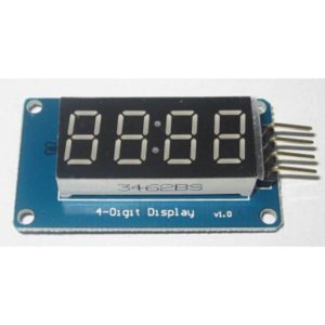 Modulo LED a tubo digitale a 4 bit con display orologio per Arduino