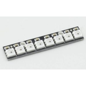 Stick LED: 8 LED RGB WS2812 5050 con driver integrati