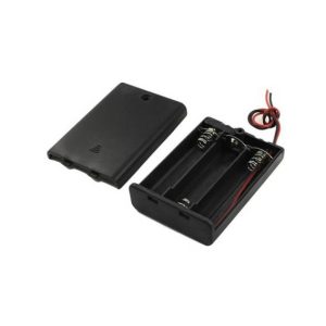 3AA ON/OFF Pulsante 3x1.5V AA Batteria Holder Case With ON/OFF Pulsante