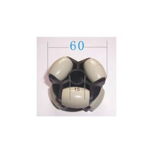 60MM Ruota Omnidirezionale per Smart Car, Robot, rover
