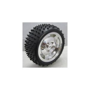 Ruota Racing 85MM*38MM diam Argento Anti Scivolo