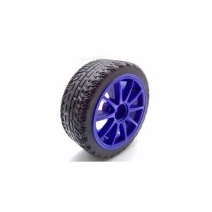 Ruota Racing 65MM diam Blu Cerchio 10 Raggi