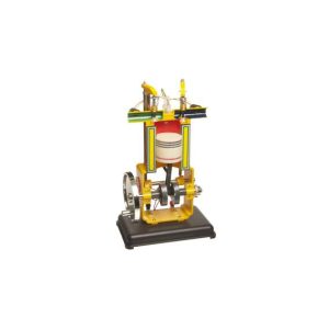 Modello di motore a benzina in plastica American Educational, 13 "Lunghezza x 8" Larghezza