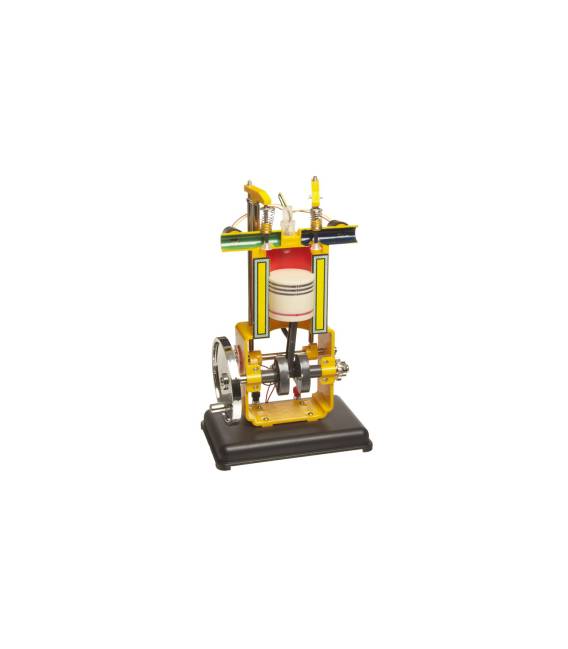 Modello di motore a benzina in plastica American Educational, 13 "Lunghezza x 8" Larghezza