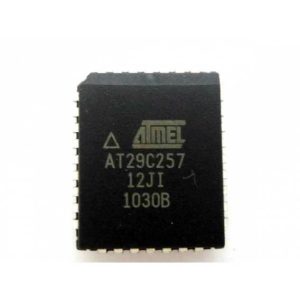AT29C257-12JI ATMEL NOR Memoria Flash Parallel 5V 256Kbit 32K x 8bit 120ns PLCC IC Circuiti Integrati
