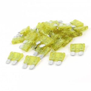 100PCS Fusibili lamellari 20A media dimensione