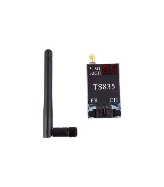 TS835 5V FPV 5.8G 600MW 32CH 7-28V Wireless AV Audio Video Transmitter