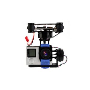 FPV 3 Assi Gimbal con motore brushless a controller per DJI Phantom GoPro 3 4 Only (senza camera)