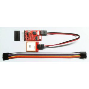 Controllore di volo FPV OSD Modulo Image Overlay + Sistema GPS con Anteanna Passiva Amplificata Segnale 3db