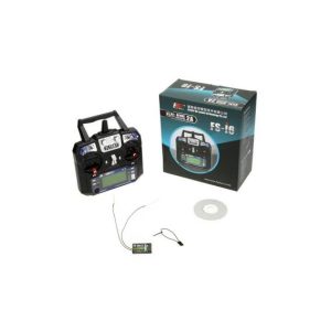 Trasmettitore Flysky FS-I6 con ricevitore IA6, sistema radio 2.4 Ghz Modalità 2 Acceleratore sinistro