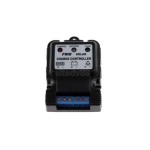 Regolatore di carica solare 5A 6V 12V Controllo adattivo automatico con controllo della luce dell'indicatore di potenza