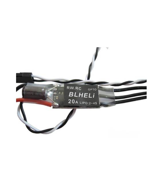Mini 20A ESC RD Droni e accessori BLHeli 2-4S Regolatore di velocità senza spazzole per RC QAV250 Multcopter