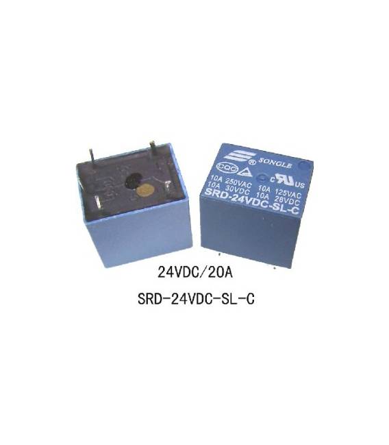SRD-24VDC-SL-C DC24V 24V10A Relè 5pin