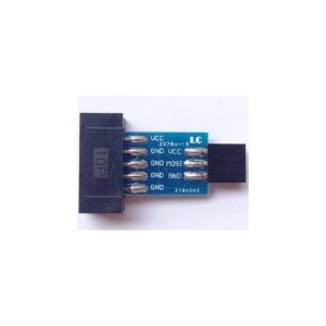 Scheda adattatore AVRISP USBASP STK500 10PIN turn 6PIN Adattatore