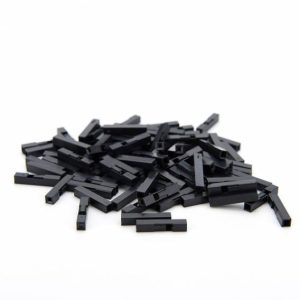 15 Pezzi Testa DuPont 1P Spaziatura 2,54MM Capo spina in plastica DuPont